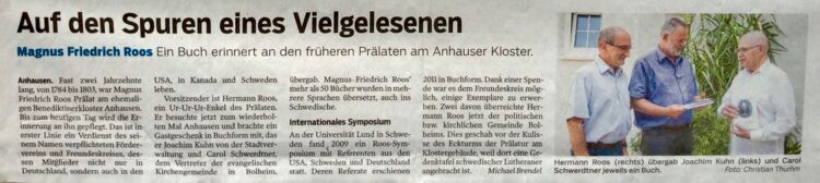 Pressemeldung der "Heidenheimer Zeitung vom 2.8.2017